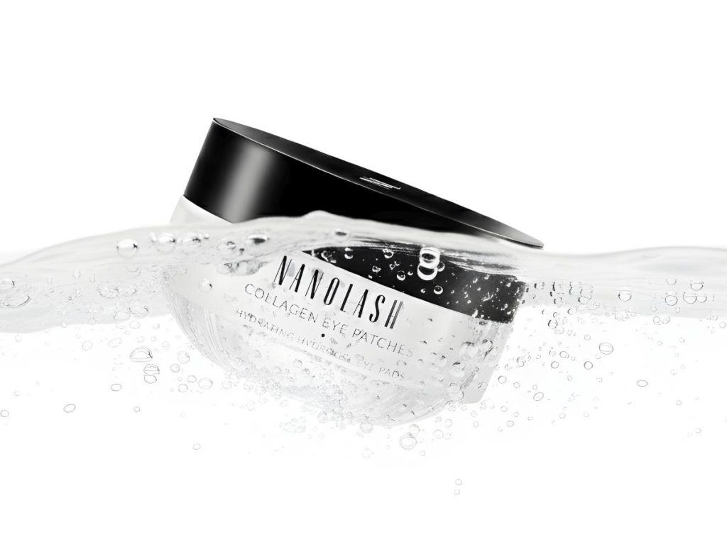 nanolash płatki pod oczy z kolagenem